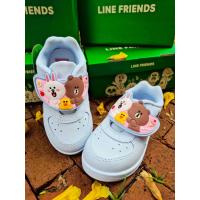 ราคา รองเท้านักเรียนหญิง รองเท้านักเรียน รองเท้าพละ รองเท้าหนังดำ ADDA LINE Friends 41C22 G2 (24883036504)