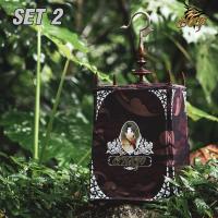 ราคา SET 1 SET 15 ผ้าคลุมกรงนก คลุมกรงนกหัวจุก หลายขนาด 11 21 ซี่ (24906425718)