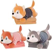 ราคา น้องหมาน้อย ผ้าห่มขนาน 100 150 Cm น้องหมาน้อย ลายน่ารัก (24495859311)