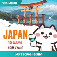 ราคา eSIM ญี่ปุ่น 5G สำหรับการเดินทาง eSIM 3 15 วัน ข้อมูลไม่จำกัด (25341065186)