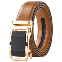 ราคา หนังแท้ดั้งเดิมวัวแท้สำหรับเข็มขัดหนังผู้ชายและผู้หญิงสีขาว น้ำตาล น้ำเงินสายคาดเอวผู้ชายกว้างหัวเข็มขัดอัตโนมัติ (23039696174)