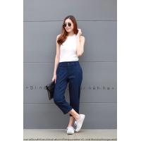 ราคา กางเกงขาเดฟ5ส่วนผ้ายีนส์ฟอก กางเกงขา5ส่วนขาเดฟหญิง กางเกงขาเดฟซิปหน้า 5 ส่วนผ้ายีนส์ฟอก กางเกงขายาวหญิง ขาเดฟ5ส่วนผู้หญิง (12258286608)