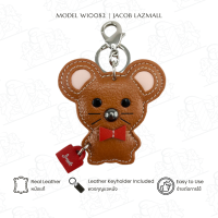 ราคา JACOB พวงกุญแจหนังรูปหนู พวงกุญแจ รุ่น W10082 (16552394651)