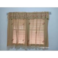 ราคา ผ้าม่านหน้าต่าง ผ้าฝ้าย สีน้ำตาล ปักมือ ลายแมลงปอ กว้าง110สูง130ซม ผ้าม่านผ้าฝ้าย ผ้าม่านวินเทจ แต่งโคเชต์ที่เชิง (11481222120)