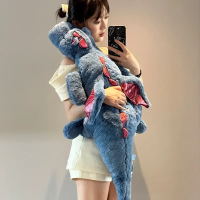 ราคา 60 70cm Plush Pillow Little Flying Dragon Doll Sleep Pillow Dinosaur Plush Toys Doll Cute Little Flying Dragon Pillow Plush Doll (24048608753)