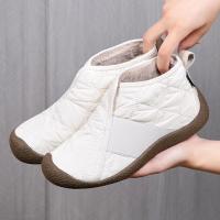 ราคา VASIBAEN รองเท้าบูทลุยหิมะฤดูหนาวอบอุ่นสำหรับผู้หญิงบุขนแกะพื้นนุ่มกันลื่นรองเท้าบุฝ้ายลำลอง (25128396406)