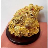 ราคา กบคาบเหรียญ กบ3ขา คางคกคาบเหรียญ เซียมซูดูดทรัพย์ กบสามขา สีทอง สีเขียวหยก พร้อมส่ง (9445069755)
