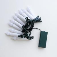 ราคา Loose เทียน LED 10 20 30 ชิ้น ใช้แบตเตอรี่ ตกแต่งต้นคริสต์มาส เครื่องประดับคริสต์มาส ไฟตกแต่งวันหยุด (25228043569)