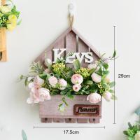 ราคา ที่แขวนกุญแจไม้ แบบติดผนัง ไม้ตกแต่งผนังหัตถกรรมกุญแจแขวนพร้อมตะขอ 3 ชิ้น (24335562842)