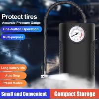 ราคา พร้อมส่ง ที่เติมลมยางรถ ที่สูบลมรถยนต์ เติมลมรถยนต์ ปั้มลมไฟฟ้า 12v ปั๊มลมไฟฟ้าติดรถยนต์ ปั้มลม แบบพกพา ปั้มลมแบบพกพา ปั๊มลมรถยนต์ miniแบบพกพา ปั๊มลมอย่างรวดเร็วการวัดแรงดันที่แม่นยำ ปั๊มลมขนาดเล็ก ส 