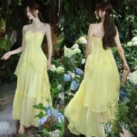 ราคา เดรสยาวผ้าชีฟองแต่งเกล็ดวิ้งๆแต่งดอกไม้ ใส่ไปดินเนอร์ ชุดใส่ไปทะเล ชุดใส่ไปคาเฟ่ ใส่ไปงานแต่ง เดรสยาว เดรสใส่ไปทะเล 6063 (25412476263)