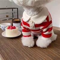 ราคา hipidog เสื้อยืดลายขวางสำหรับสุนัขพันธุ์เล็ก (24868381219)