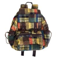 ราคา กระเป๋าเป้สะพายหลังผ้าลายสก็อตขนาดเล็ก Mirenbu กระเป๋าเป้สะพายหลังแบบปิดฝาพร้อมซิปสำหรับผู้ชายและผู้หญิง (23901271418)