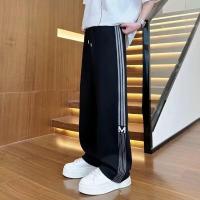 ราคา ASRV กางเกงผู้ชายกางเกงขาตรงทรงหลวมลำลองกางเกงวอร์มแฟชั่นใส่สบายกางเกงกีฬาวิ่งวัยรุ่น (25585424807)