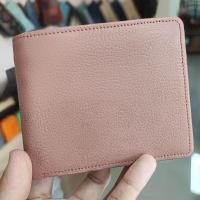 ราคา กระเป๋าสตางค์หนังแท้ สลักชื่อฟรร (21390508508)