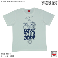 ราคา เสื้อแตงโม SUIKA เสื้อแตงโมคอกลมพิมพ์ลาย SNOOPY สนูปปี้ SN O 125 (17421137093)