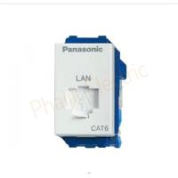 ราคา เต้ารับคอมพิวเตอร์ PANASONIC CAT6 WEG24886 สีขาว CAT6 Data Modular Jack (14017599862)
