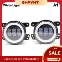 ราคา SHPYHT ไฟ LED ตัดหมอกกันชนหน้า4นิ้วสำหรับรถออฟโรดพร้อม ไม่มีวงแหวนรัศมีสีเหลืองสีขาว DRL ไฟตัดหมอก30W (25447916971)