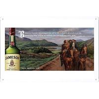 ราคา จานโปสเตอร์ป้ายโลหะดีบุก X ของวิสกี้ Jameson ไอริช ภาพวาดตามอาหารและสัญลักษณ์ตกแต่งเครื่องดื่ม (20150466649)