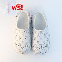 ราคา ฟรีน้ำหอมเกาหลี รองเท้าเด็กโต Baoji x Peanuts Snoopy รุ่นปิดส้น แท้100 (25146667685)