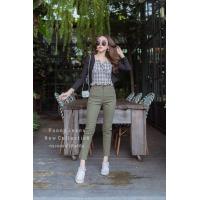 ราคา XANNSHOPS Punny Jeans กางเกงยีนส์ ผู้หญิง สาวอวบ ทรงบอย ผ้ายืด (22971021504)