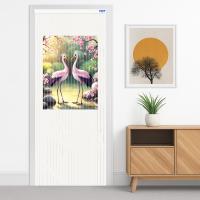 ราคา ยอดฮิต WSP มู่ลี่ประตู มู่ลี่ ม่านประตู มู่ลี่ประตูพิมพ์ลายครึ่งผืน 80x200 cm (25296866089)