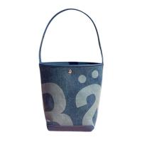 ราคา กระเป๋าสะพายข้าง ทรงถัง ทรง Tote Bag กระเป๋าแฟชั่น เหมาะกับทุกโอกาศ (21461049307)