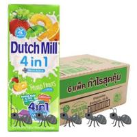 ราคา ดัชมิลล์ นมเปรี้ยว ยูเอชที รสรวมผลไม้ 180มล 24 กล่อง (25021977676)