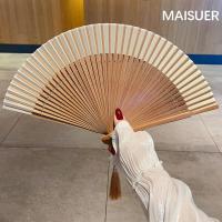 ราคา พัดกระดาษใบมีดสไตล์จีนโบราณพกพาสะดวกสำหรับผู้หญิงในฤดูร้อน พัดลมแบบพับได้สไตล์ญี่ปุ่นและจีน (24845510634)