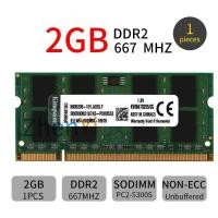 ราคา สำหรับ Kingston 2GB DDR2 667MHz PC2 5300S KVR667D2S5 2G SODIMM หน่วยความจำแล็ปท็อป RAM Lr (23268379027)