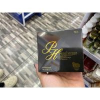 ราคา แป้งพัฟ PH pure herbs powder cake white gluta collagen uv protection (23344475997)