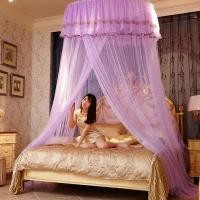 ราคา มุ้งกันยุงทรงโดมขนาดใหญ่พิเศษ ติดเพดาน ตั้งพื้น 15ม 18ม 2ม สำหรับเตียงกลม แบบดูดซับฝ้าเพดาน (24716115703)