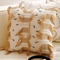 ราคา หมอนสีน้ำตาลแบบหรูหรา สไตล์สวีเดน หมอนรองก้นเก้าอี้ หมอนรองหน้าต่าง หมอนรองเตียง หมอนผ้าใบ ทรงสี่เหลี่ยม ทรงยาว (24701832656)