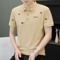 ราคา เสื้อโปโลโปโลผู้ชาย2024ฤดูร้อนแนวโน้มแฟชั่นใหม่เสื้อยืดปักลายผู้ชายเสื้อ (22978043862)