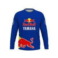 ราคา ใหม่2022เสื้อยืดกีฬาแขนยาวเสื้อยืด Yamaha Motorcycle Top Blue Red Bull AL8lGKMYS02 (13693093766)