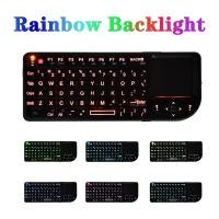 ราคา Mini Wireless Keyboard 2 4G RF touchpad air mouse keyboard 3 in 1 for computer PC notebook smart (20899025479)