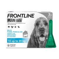 ราคา Frontline Plus ฟรอนท์ไลน์ พลัส ยาป้องกันเห็บ หมัด สุนัขและแมว 1 หลอด ไม่มีกล่อง (24295321964)