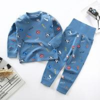 ราคา TUmama ชุดอินเนอร์ผ้าฝ้ายสำหรับเด็กลายแครอทการ์ตูนน่ารักสำหรับฤดูใบไม้ร่วงและฤดูหนาวเสื้อและกางเกงแขนยาวใส่สบายให้ความอบอุ่น (25328826370)