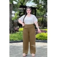 ราคา A26 พร้อมส่ง กางเกงขายาว ผ้านิ่มใส่สบาย ฟรีไซส์ เอวยางยืด ใส่สบาย กางเกงแฟชั่น (24858061194)