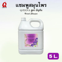 ราคา แชมพูสมุนไพรสูตรอัญชัน Q HaNa ยาสระผมอัญชันขนาดใหญ่บรรจุแกลลอน 5 ลิตร (16709544226)