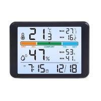 ราคา 3Life นาฬิกาอิเล็กทรอนิกส์หน้าจอ LCD ไฟแบคไลท์นาฬิกาปลุกเครื่องมือเซ็นเซอร์ความชื้นและอุณหภูมิห้องนั่งเล่นนาฬิกาปลุกปฏิทินรายสัปดาห์ (24658014914)