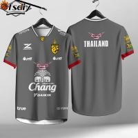 ราคา OFSDIY เสื้อดำคอปก เสื้อดำ เสื้อคอปกสีดำมาใหม่ทีมชาติไทยกีฬาเสื้อฟุตบอลชายเสื้อยืดหลวมระบายอากาศผู้หญิงเสื้อแฟชั่นผ้านุ่มสบายหลายขนาด (24459491242)