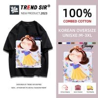 ราคา TrendSir พร้อมส่ง สินค้ามาใหม่ เสื้อยืดเกาหลี มีของพร้อมส่ง สตรีท เสื้อยืดทรงหลวมสไตล์เกาหลี ฮิปฮอป เสื้อวินเทจ 7สี M 3XL (21339795209)