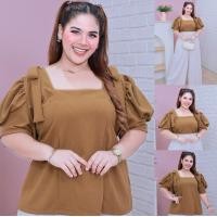 ราคา ส่งฟรี A158 เสื้อทำงานสาวอวบ เสื้อทำงานไซส์ใหญ่ เสื้อทำงานคนอ้วน ทรงสุภาพ คอเหลี่ยมโบว์ไหล่ แขนเจ้าหญิง อก 46 60 เสื้อทำงาน ชุดทำงานคนอ้วน ชุดทำงานสาวอวบ (22015548795)