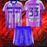 ราคา ชุดพิมพ์ลาย Zone A รุ่น ชุดเล่นเป็นทีม ทรงเอ วินเทจ คอคางหมูมีปก มีผ้าแทรกอก ทรงเอ (23293005867)