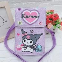 ราคา CRNGW Cinnamoroll กระเป๋าใส่โทรศัพท์มือถือ Kuromi มายเมโลดี้ คุโรมิ กระเป๋าสะพายข้างหนัง PU กระเป๋าโทรศัพท์ขนาดเล็ก มินิมินิ กระเป๋าเอกสาร Cinnamoroll หญิง หญิง (24142736839)