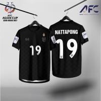 ราคา เสื้อยืดแขนสั้นทีมชาติช้างศึกสีดำผู้ชายเสื้อฟุตบอลไทยเสื้อผ้าออกกำลังกายผู้ชายลำลองและสวมใส่สบาย (25613150145)