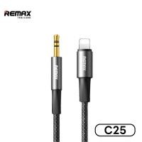 ราคา Remax Audio Cable C25 C26 สายแปลงสัญญาณ Type C to AUX 3 5 mm L to AUX 3 5 mm สายยาว 1 2 เมตร (23772311921)