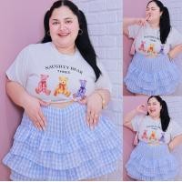 ราคา ส่งฟรี ก740 ก742 กางเกงขนมชั้น กางเกงกระโปรงขนมชั้น Lolita pants กางเกงขาสั้นคนอ้วน กางเกงขาสั้นไซส์ใหญ่ พลัสไซส์ ผ้าทอลายสก็อตใหญ่ สีพื้น สาวอวบ กางเกงขาสั้นสาวอวบ (24960208726)