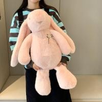 ราคา QIAOSHANG ตุ๊กตากระต่ายนุ่มสีชมพูสำหรับเด็กผู้หญิง (25045201510)